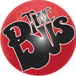 Logo of "The BJs" in bold black letters on a red circular background.